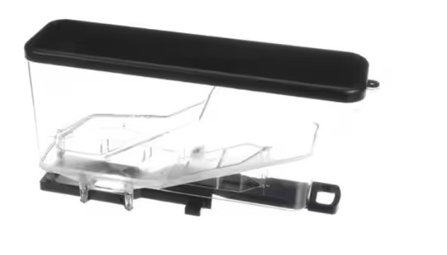 Bean Hopper Kit 6.2X4.08X7.75 IN 3 LB Clear Black With Lid 1/Each