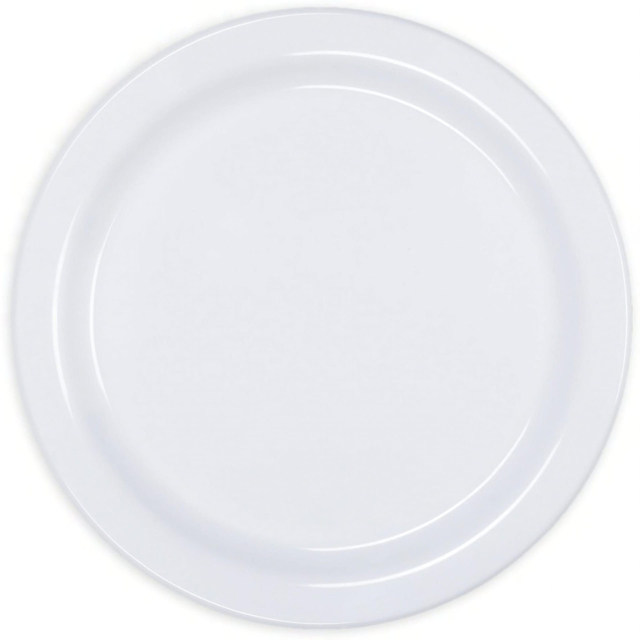 Carlisle Foodservice Products® Dallas Ware® Dinner Plate 9X0.80 IN Melamine White 48/Case