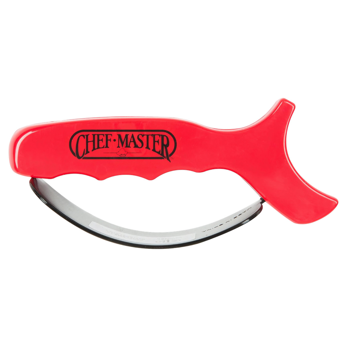 Knife Sharpener Plastic Metal Red Handheld Reversible Carbide Blade 1/Each