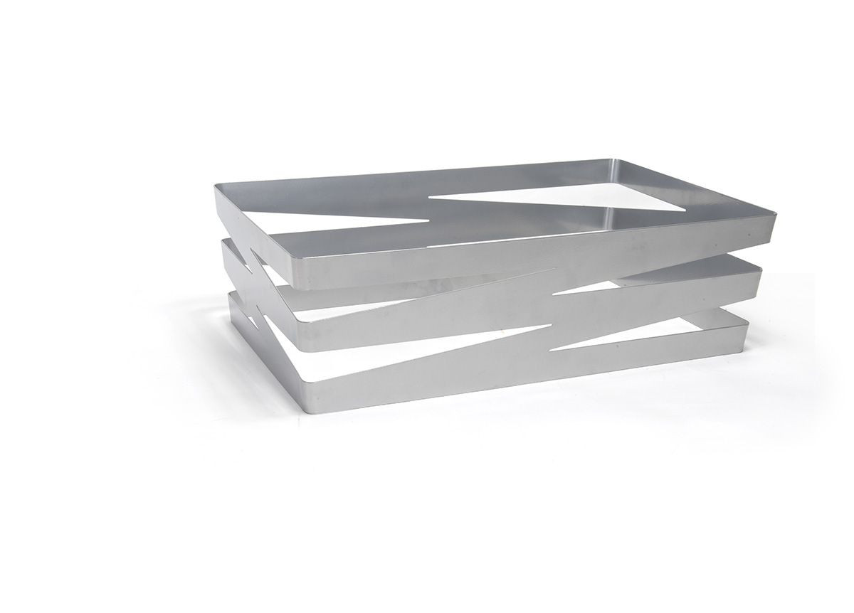 Zig Zag Housing Full Size Iron Silver Deep 2/Case