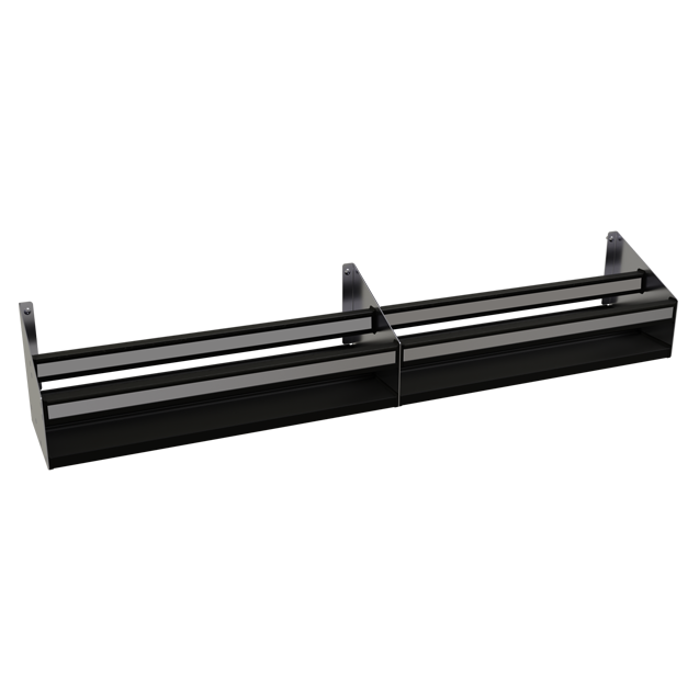 Speed Rail 52 IN Stainless Steel Double 1/Each