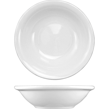 Dover™ Fruit Bowl 4.88X1.25 IN 5 OZ Porcelain European White Round 36/Case