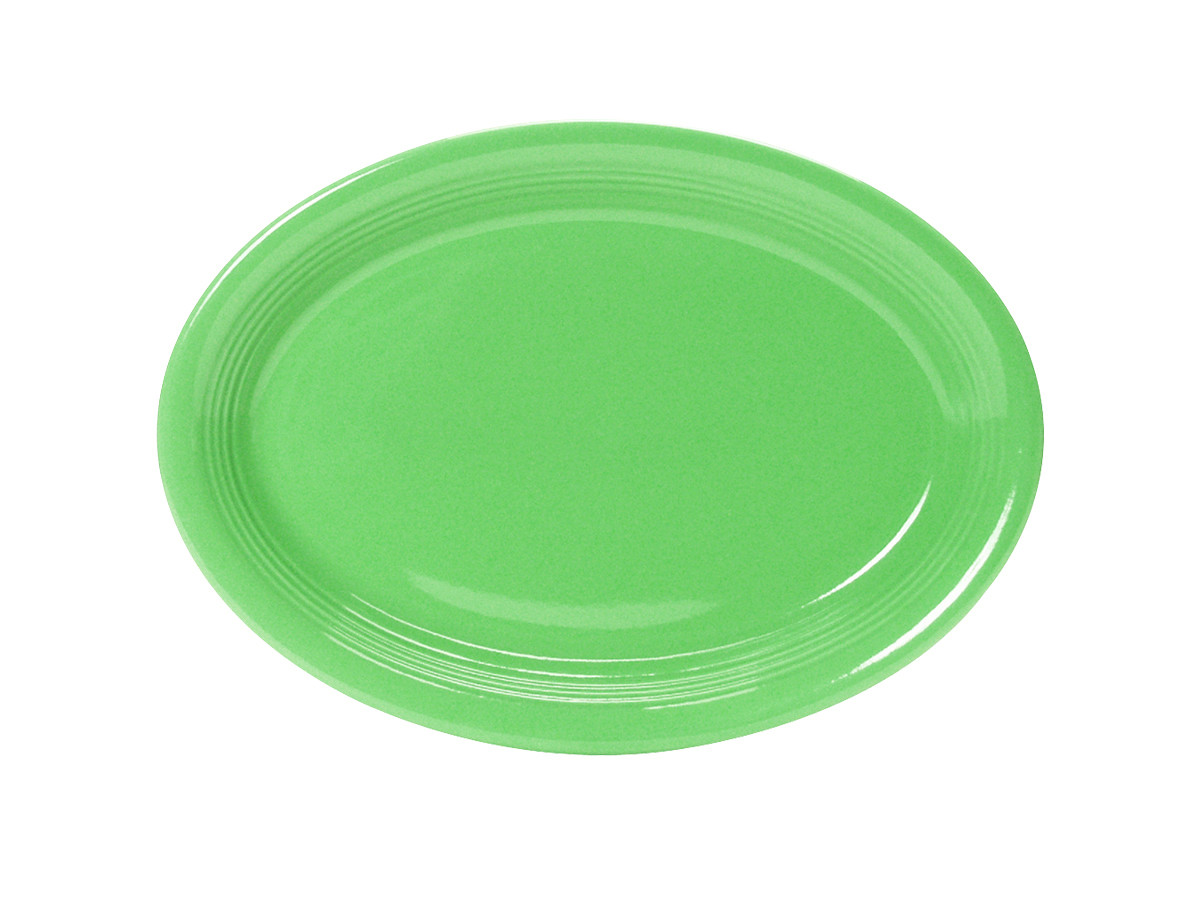 Concentrix Platter 11.5X8.75 IN China Cilantro Oval Coupe Fully Vitrified 12/Case
