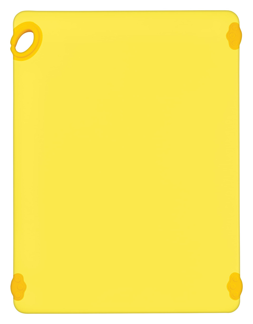 STATIK BOARD™ Cutting Board 18X24X0.5 IN Plastic Yellow With Hook Dishwasher Safe 1/Each