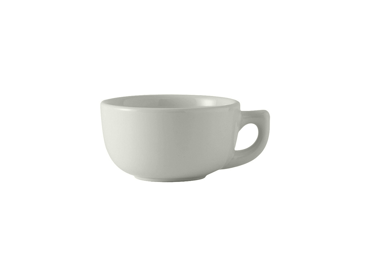 Cappuccino Cup 14 OZ China White Round Fully Vitrified Oven Safe Dishwasher Safe Microwave Oven Safe 24/Case