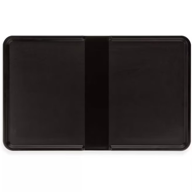 Thermal Aire III™ Meal Tray 13X21 IN Plastic Black 1/Each