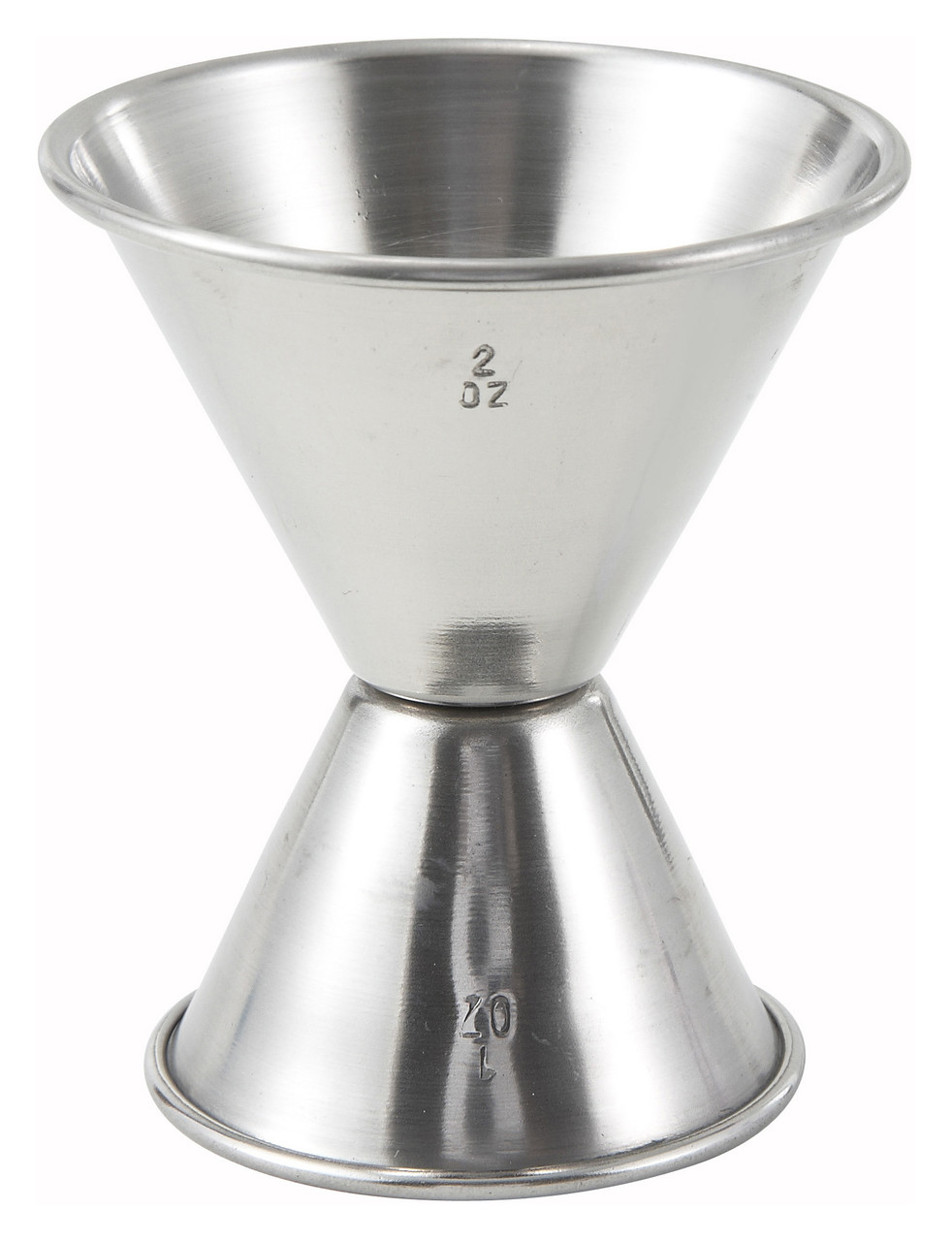 Jigger 1-2 FLOZ Stainless Steel 1/Each