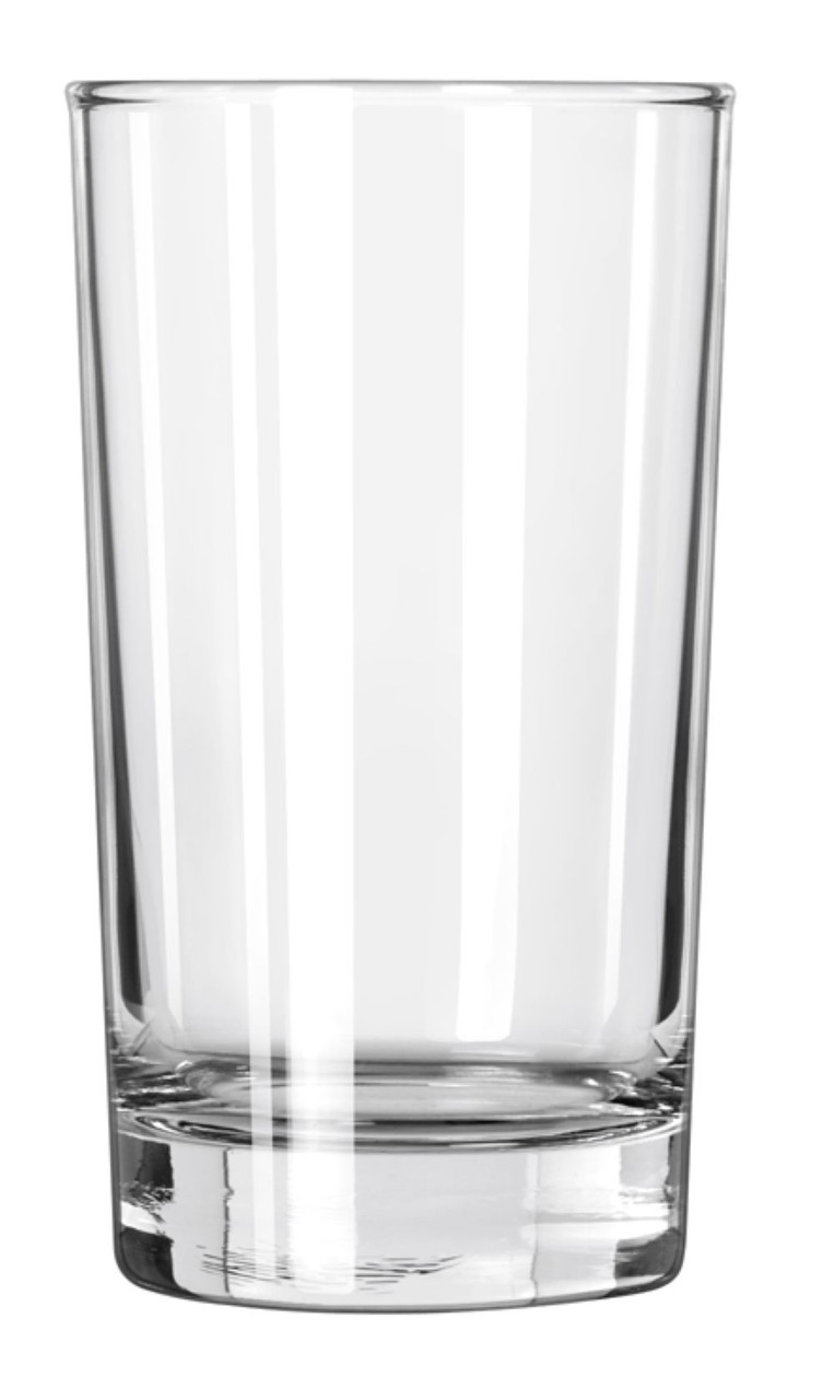 Beverage Glass 7 FLOZ Glass Clear Heavy Base 48/Case