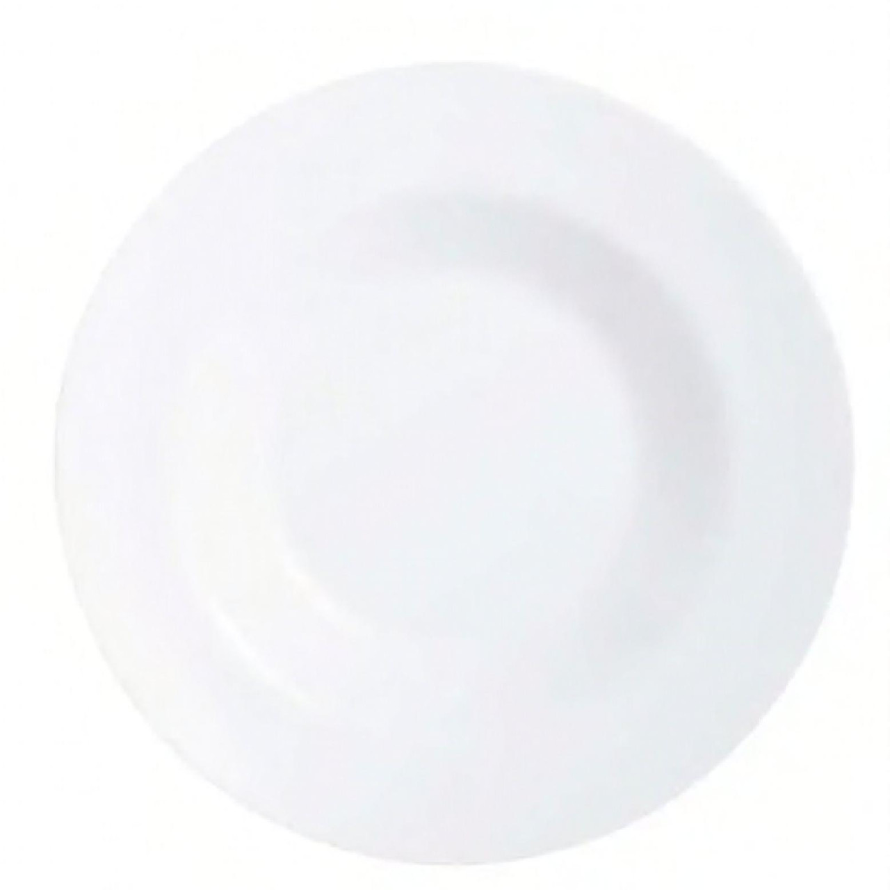 Arcoroc Evolutions White Collection Pasta Plate 11 IN 18.5 OZ Opal Glass 12/Case