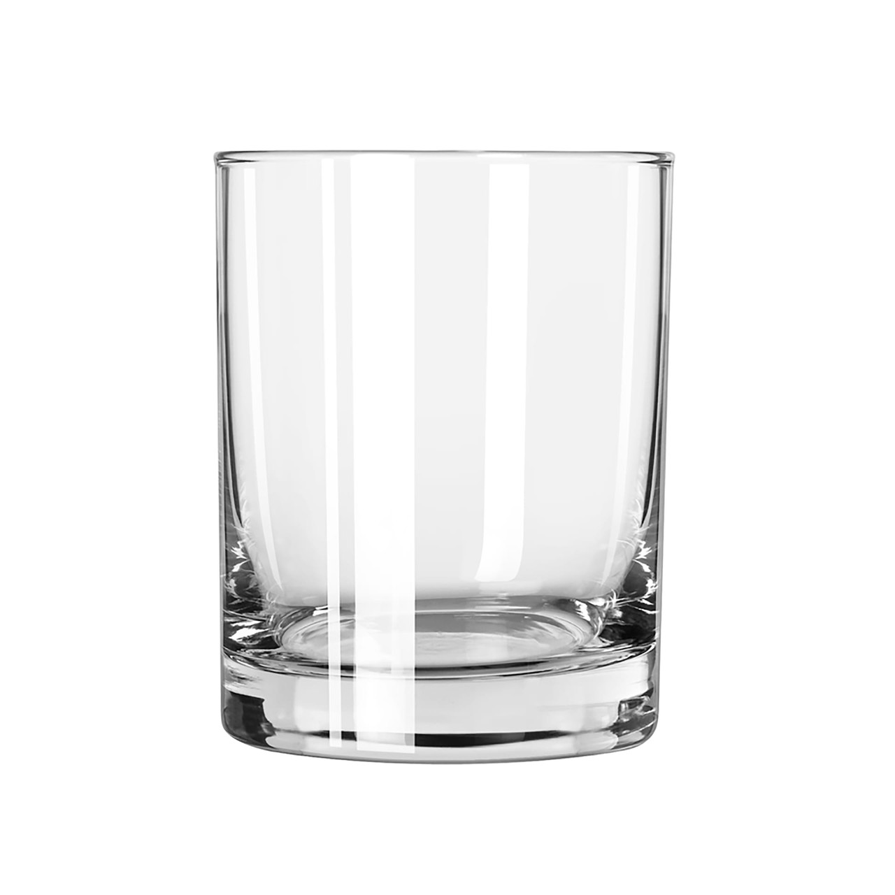Finedge Beverage Glass 13.5 FLOZ Glass Clear Heavy Base 36/Case