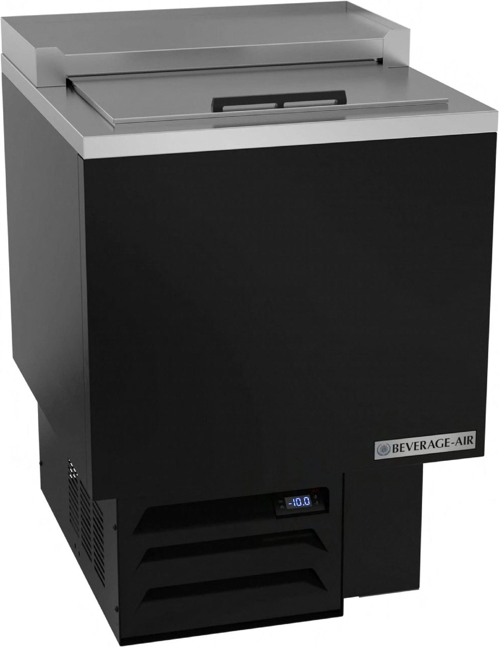 Beverage-Air Glass Froster Galvanized Steel Black Top Load 1/Each