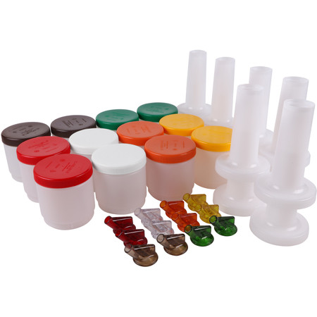Store N' Pour® Pourer 16 FLOZ PE Assorted Pint Complete Unit Bundle 1/Each