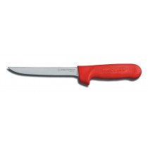 SANI-SAFE® Boning Knife 6 IN Red Narrow Red Handle 1/Each