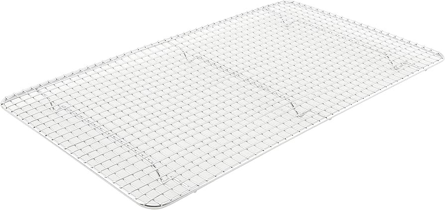 Pan Grate 10X18 IN Chrome Plated For Steam Table 1/Each