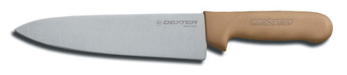 SANI-SAFE® Chef's Knife 10 IN Tan Handle 1/Each