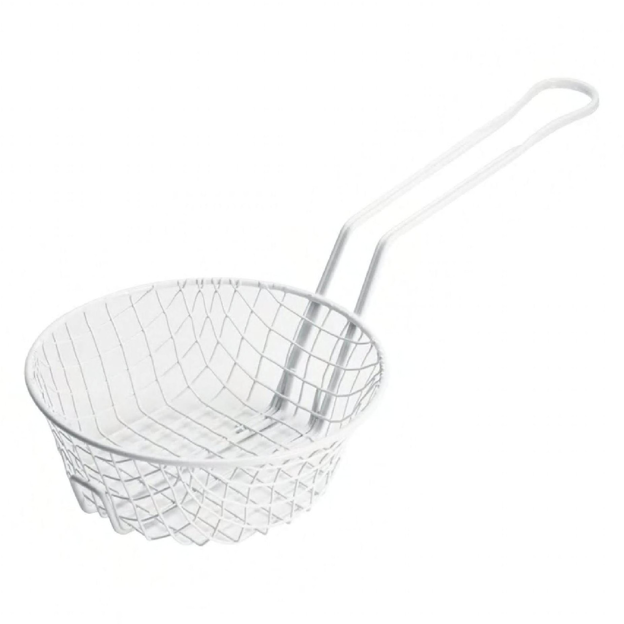 Breading Basket Metal Wire Epoxy-Coated White Coarse 1/Each