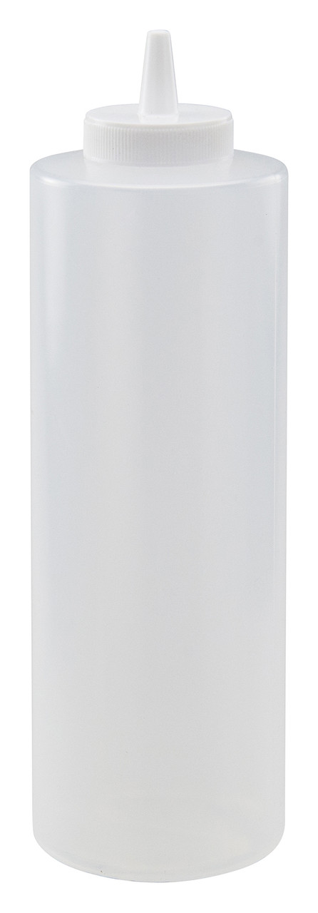 Squeeze Bottle 24 OZ LDPE Clear 6/Pack