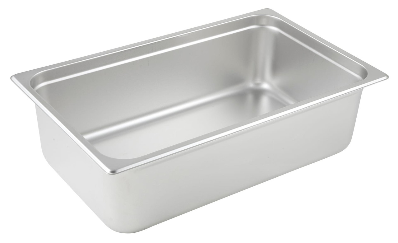 Steam Table Pan Full Size 20X12X6 IN 18/8 Stainless Steel 1/Each