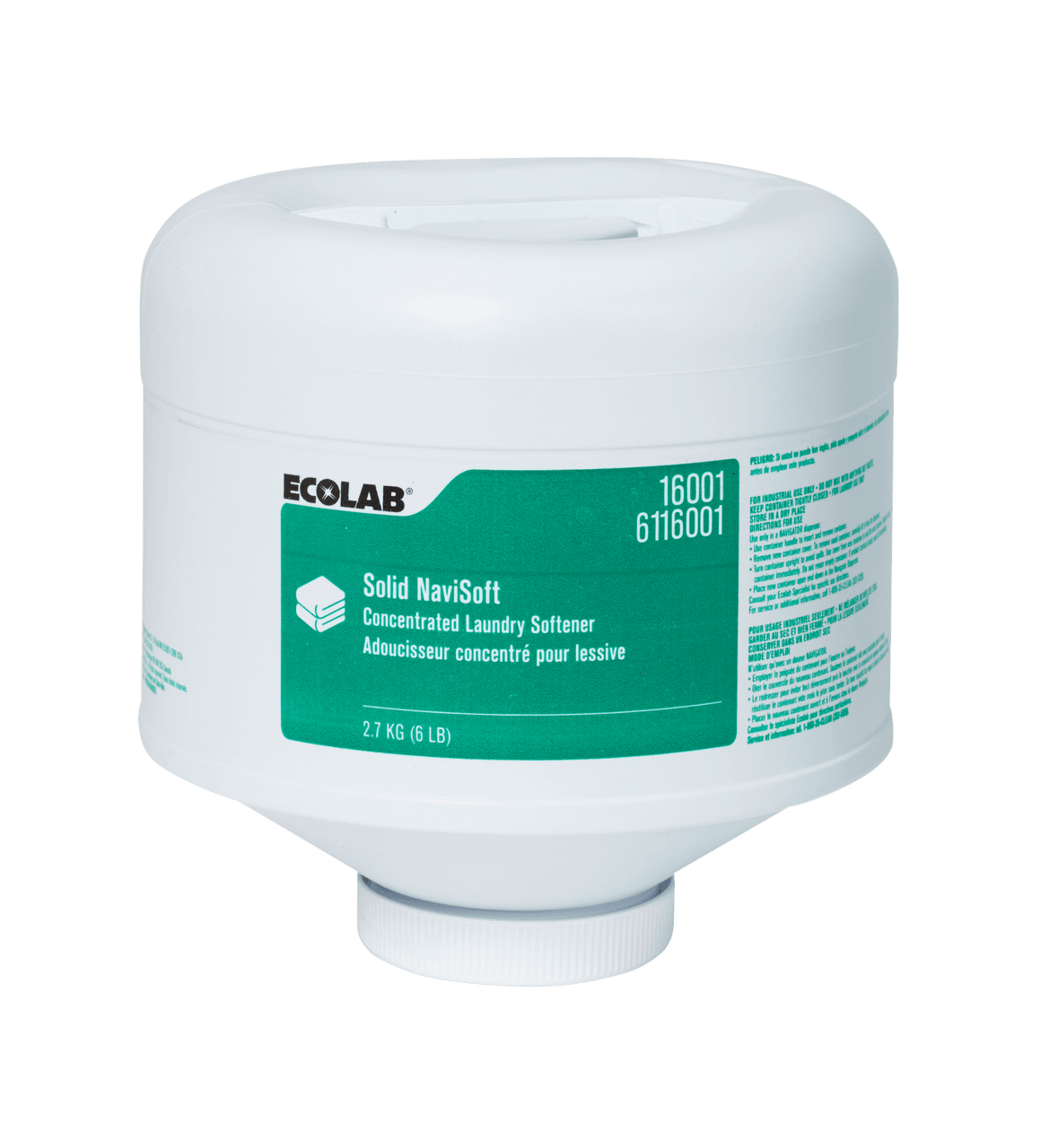 Solid Navisoft Laundry Detergent 6 LB Solid 2/Case