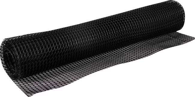 San Jamar Bar Liner 24IN X10FT Black Anti-Slip 1/Roll