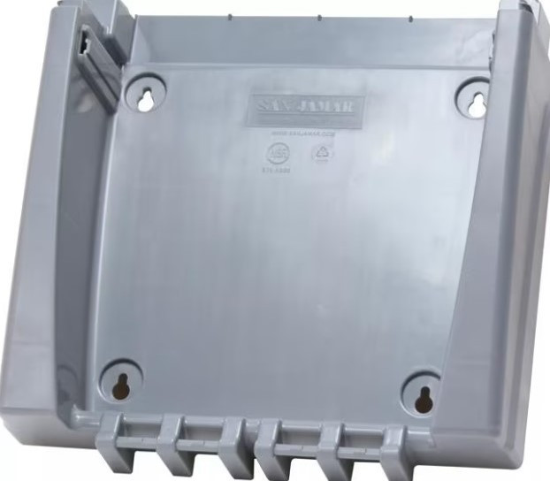 Saf-T-Knife® Knife Holder Rack 4.25X15.00X15.00 IN Plastic Gray 8 Slots 1/Each