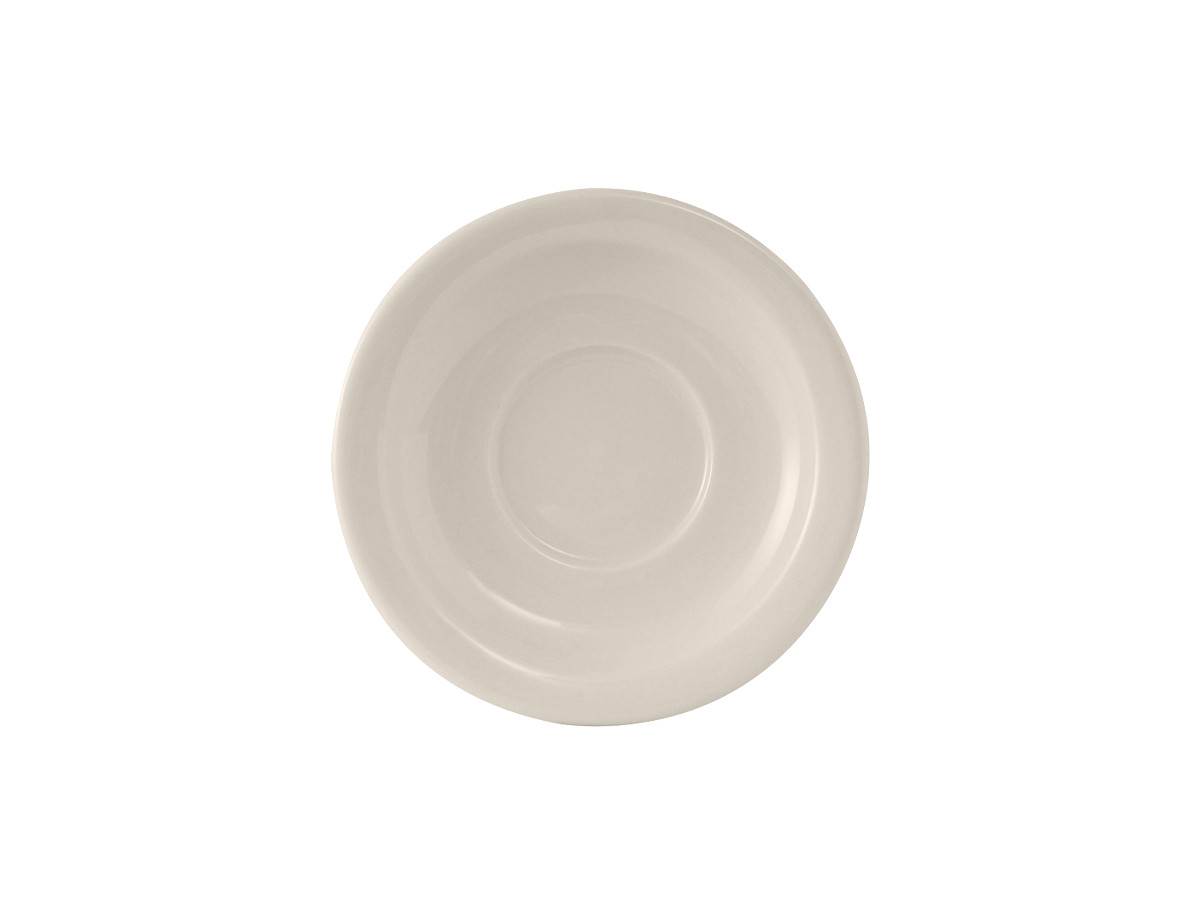 Nevada Saucer 5.5 IN China Eggshell Round Narrow Rim Fully Vitrified 36/Case