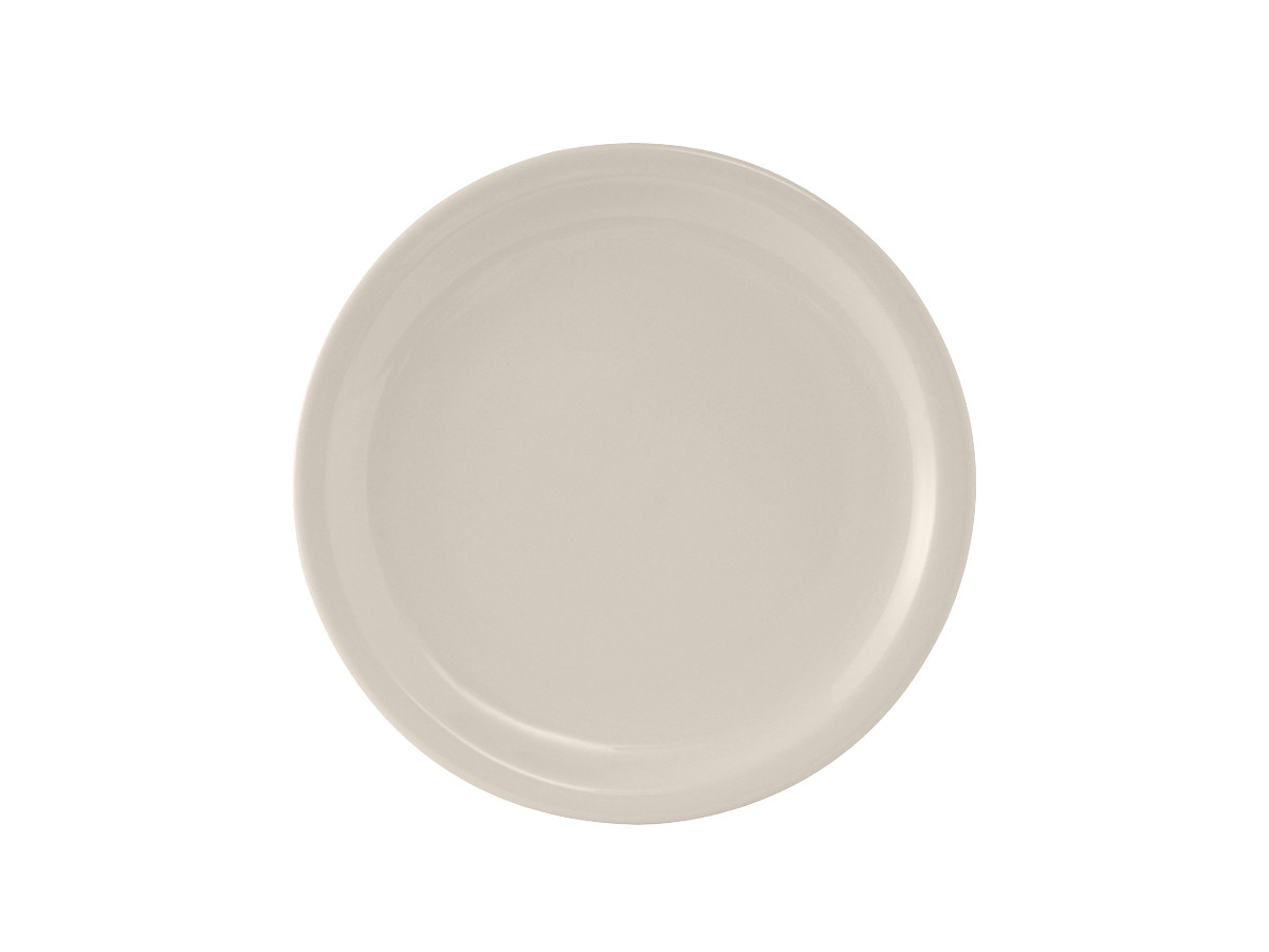 Nevada Plate 7.25 IN China Eggshell Round Narrow Rim Fully Vitrified 36/Case