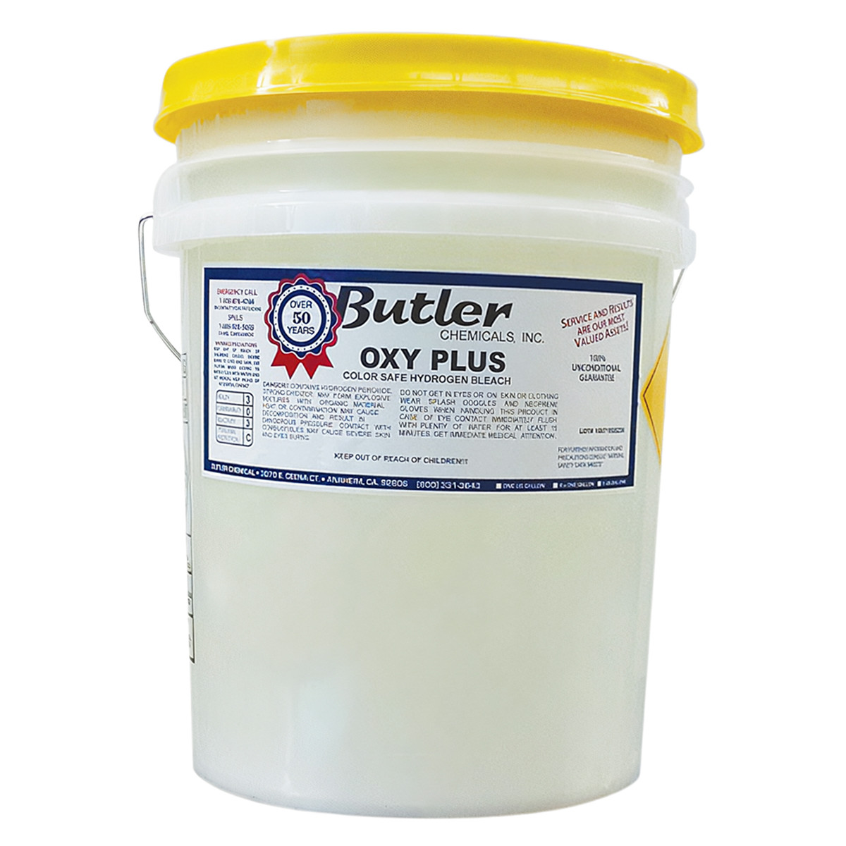 Oxy Plus Laundry Bleach 5 GAL 1/Pail