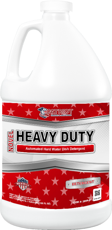 Patriot® Dishmachine Detergent 1 GAL Heavy Duty All Temperature 4/Case