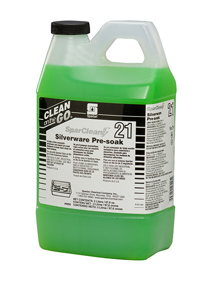 SparClean® Silverware Pre-soak 21 Pleasant Scent 2 L Neutral 4/Case