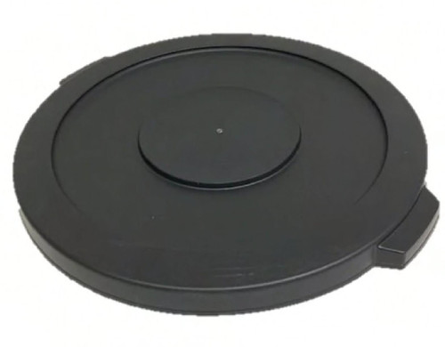 Lid 55 GAL Gray Plastic High Impact Heavy Duty Trash Can 1/Each