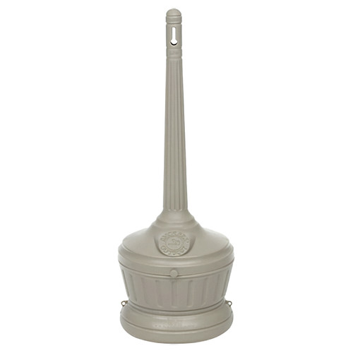 Smokers' Outpost® Ashtray 15X15.5X43 IN Beige PE Oxygen-Restricting 1/Each