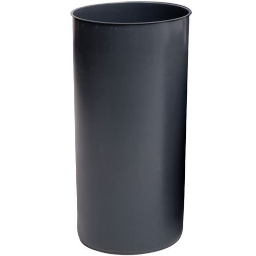Rigid Liner 12X12X27.25 IN 12.12 GAL 48.48 QT Gray Round Vinyl 1/Each