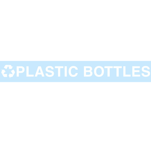 Mobius Arrow Plastic Bottles Label Paper 2/Case