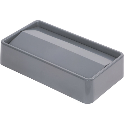 Carlisle Foodservice Products® Lid 20.19X11.56X4.50 IN Gray Rectangle ABS Swing Top 1/Each
