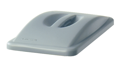 Slim Jim® Lid 20.40X11.30X2.80 IN Gray Resin Handle Top 1/Each