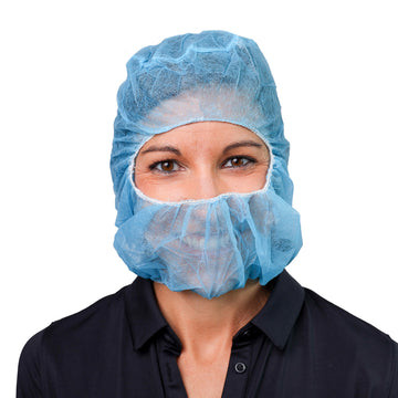 Hood Large (LG) Blue PP 1000/Case