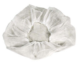 Bouffant Cap 18 IN NWPP Hand Sewn Flat Pack 1000/Case