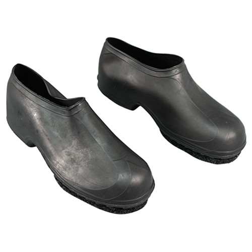 Impact® Stripping Boot Large (LG) Black Soft Rubber Non-Skid Waterproof 1/Pair