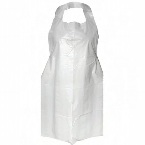 ProWorks® Apron 28X46 IN White PE Disposable 500 Count/Case