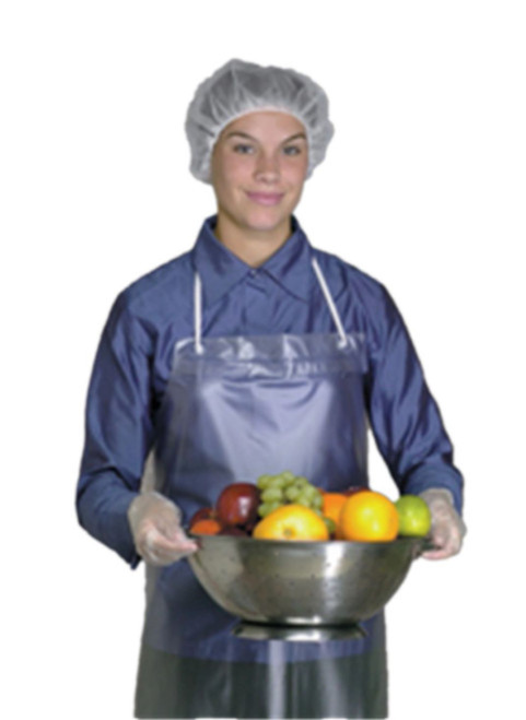 Apron Unisex White PVC 12/Dozen