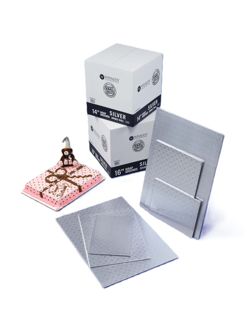 Cake Pad 18.37X13 IN Silver 50/Case
