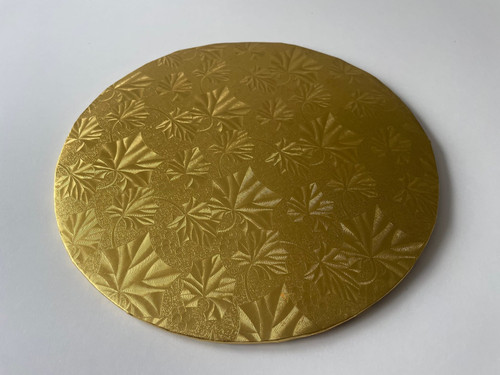 Cake Circle 8X0.25 IN Gold 24/Pack