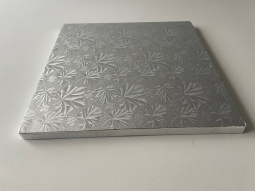 Cake Board 16X16X0.5 IN Silver 12/Case