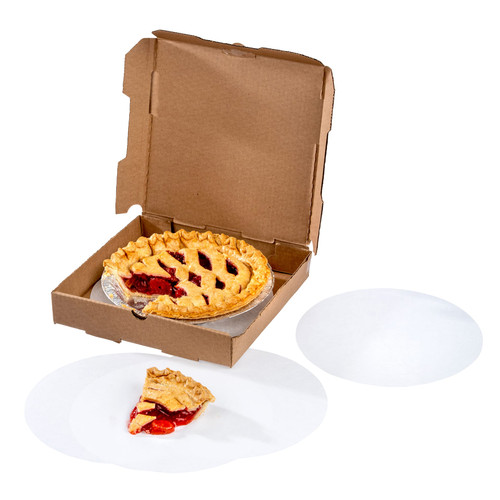 #24 Cake Circle 10 IN Quilon® Paper White Coated 1000/Case