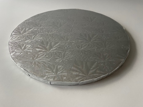 Cake Board 15X0.5 IN Silver Round 12/Case