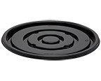 WNA Cake Base 9 IN Black Round 200/Case