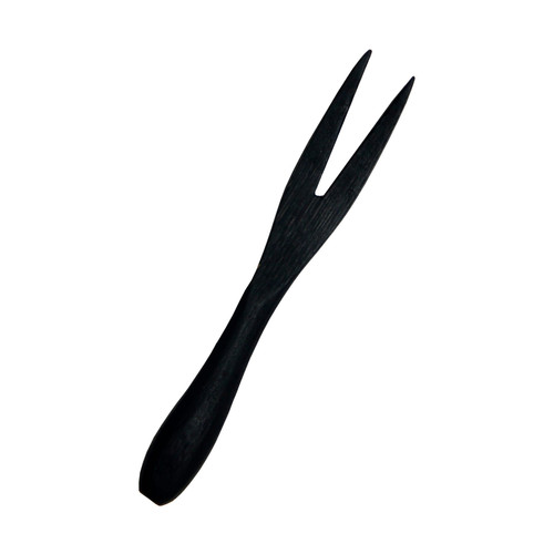 Fork 3.5 IN Bamboo Black 50 Count/Pack 10 Packs/Case 500 Count/Case