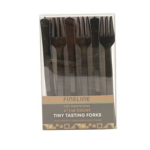 Fork 4 IN Plastic Black 960/Case