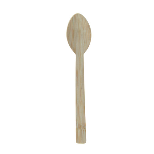 Spoon 6.69 IN Bamboo Natural 50 Count/Pack 10 Packs/Case 500 Count/Case
